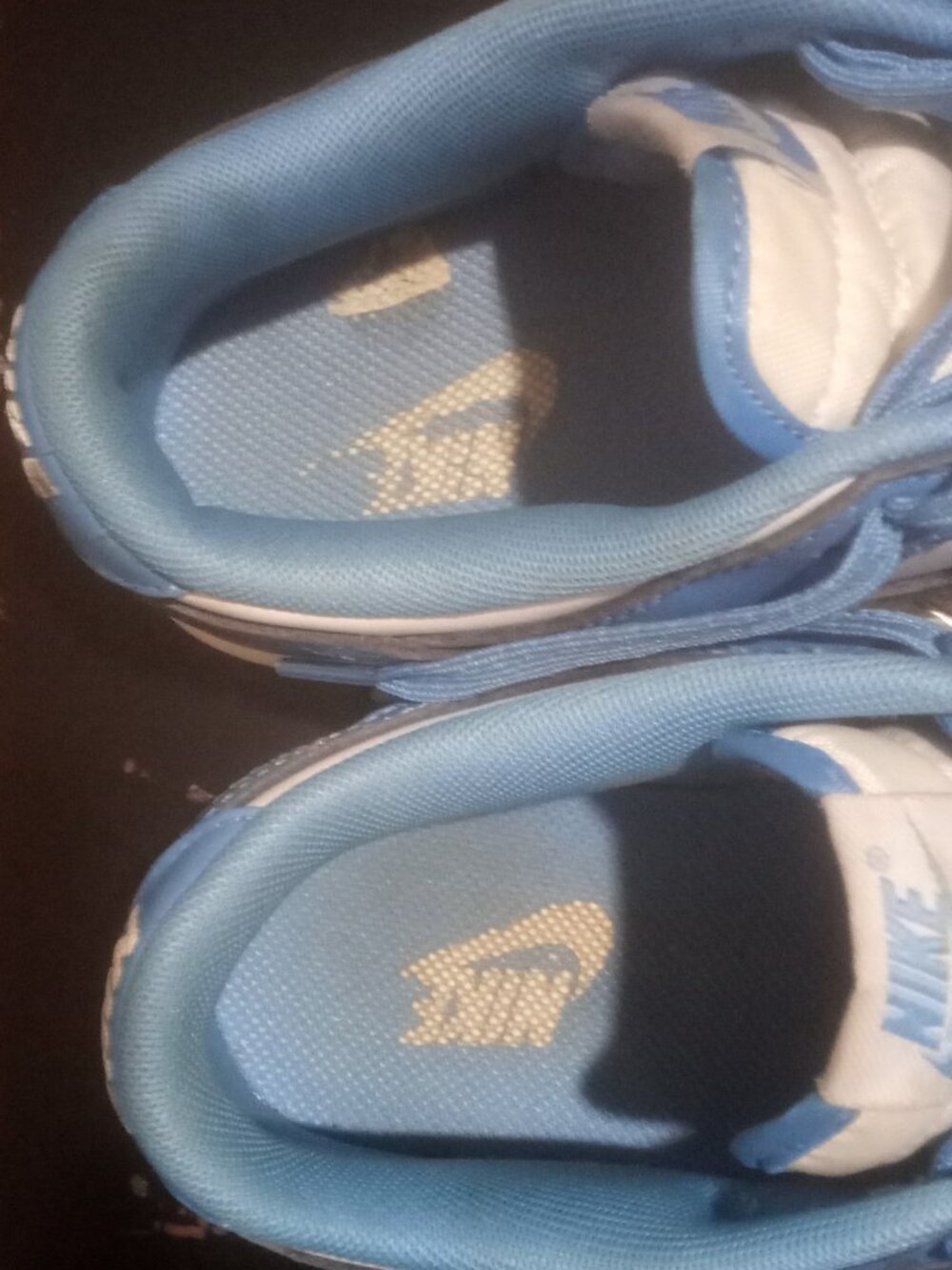 Women's Nike Dunk Low University Blue UNC Sneakers CW1590-103 Size 8 - Picture 13 of 14